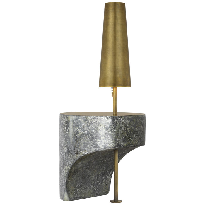 Visual Comfort Signature - AMB 1100ECL-MTB - LED Floor Lamp - Runia - Eclipse