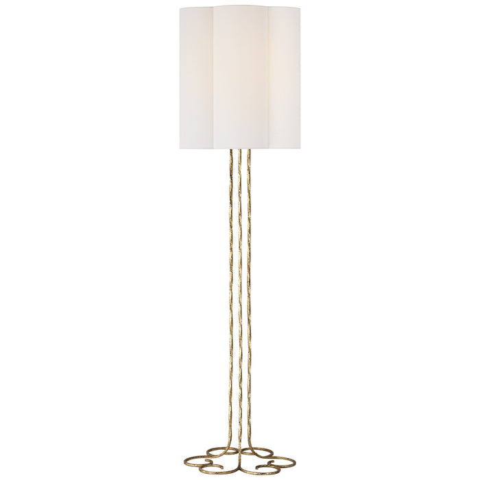 Visual Comfort Signature - ARN 1020GI-LS - LED Floor Lamp - Shae - Gilded Iron