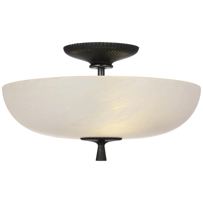 Visual Comfort Signature - ARN 4415BZ-ALB - LED Semi-Flush Mount - Pascal - Bronze