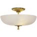 Visual Comfort Signature - ARN 4415HAB-ALB - LED Semi-Flush Mount - Pascal - Hand-Rubbed Antique Brass