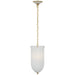 Visual Comfort Signature - ARN 5016HAB-WSG - LED Pendant - Rosehill - Hand-Rubbed Antique Brass
