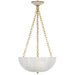 Visual Comfort Signature - ARN 5017HAB-WSG - LED Chandelier - Rosehill - Hand-Rubbed Antique Brass