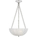 Visual Comfort Signature - ARN 5017PN-WSG - LED Chandelier - Rosehill - Polished Nickel
