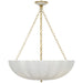 Visual Comfort Signature - ARN 5019HAB-WSG - LED Chandelier - Rosehill - Hand-Rubbed Antique Brass