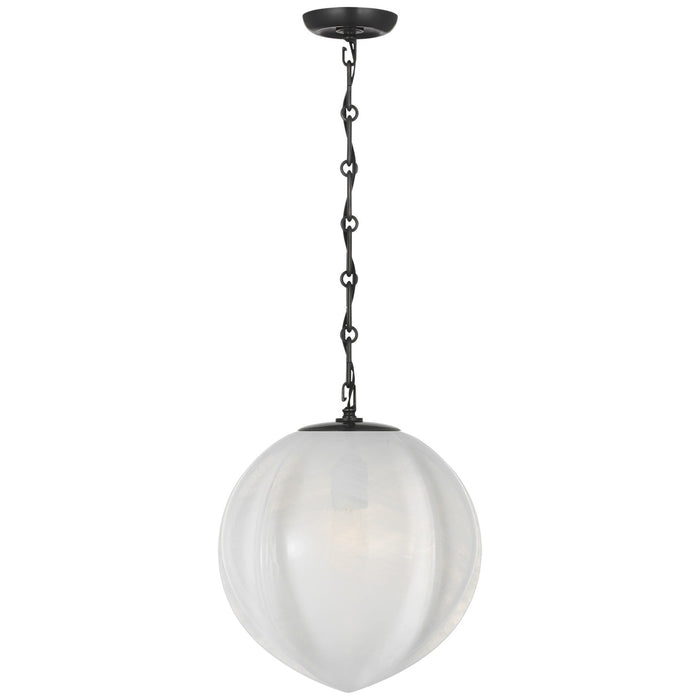 Visual Comfort Signature - ARN 5025BZ-WSG - LED Pendant - Rae - Bronze
