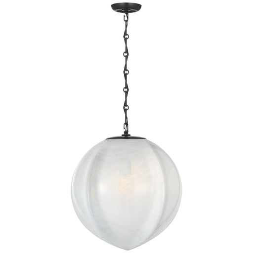 Visual Comfort Signature - ARN 5026BZ-WSG - LED Pendant - Rae - Bronze