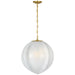Visual Comfort Signature - ARN 5026HAB-WSG - LED Pendant - Rae - Hand-Rubbed Antique Brass
