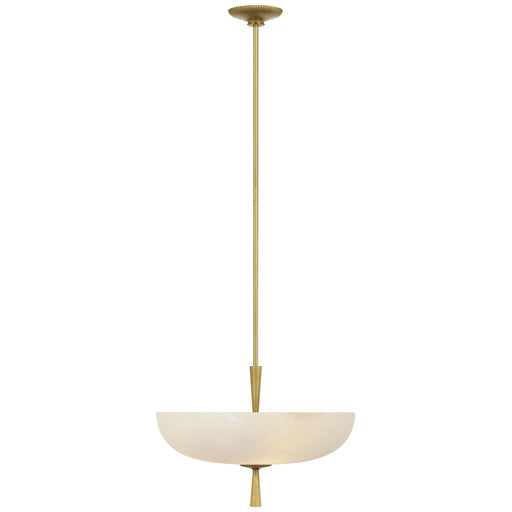 Visual Comfort Signature - ARN 5415HAB-ALB - LED Pendant - Pascal - Hand-Rubbed Antique Brass
