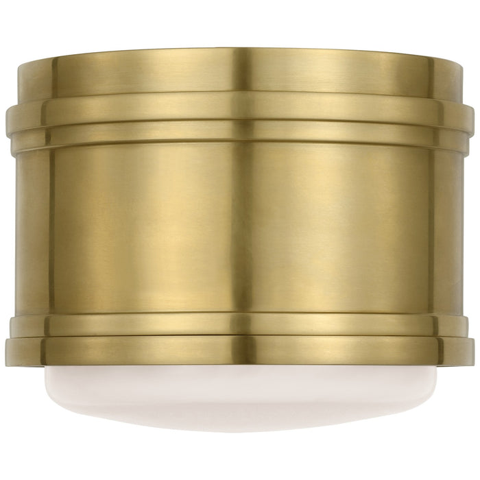 Visual Comfort Signature - CHC 4061AB-WG - LED Flush Mount - Marden - Antique-Burnished Brass