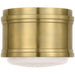 Visual Comfort Signature - CHC 4061AB-WG - LED Flush Mount - Marden - Antique-Burnished Brass