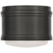 Visual Comfort Signature - CHC 4061BZ-WG - LED Flush Mount - Marden - Bronze