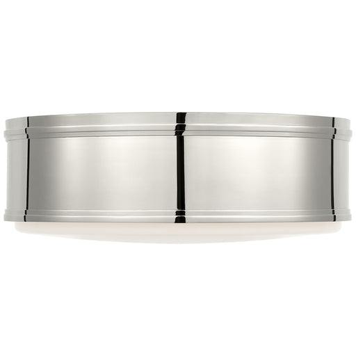 Marden LED Flush Mount Polished Nickel