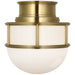 Visual Comfort Signature - CHC 4130AB-WG - LED Flush Mount - Martil - Antique-Burnished Brass