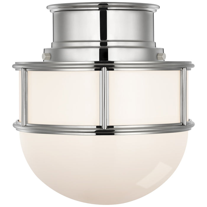 Visual Comfort Signature - CHC 4130PN-WG - LED Flush Mount - Martil - Polished Nickel