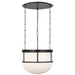 Visual Comfort Signature - CHC 5125BZ-WG - LED Lantern - Martil - Bronze with White Glass