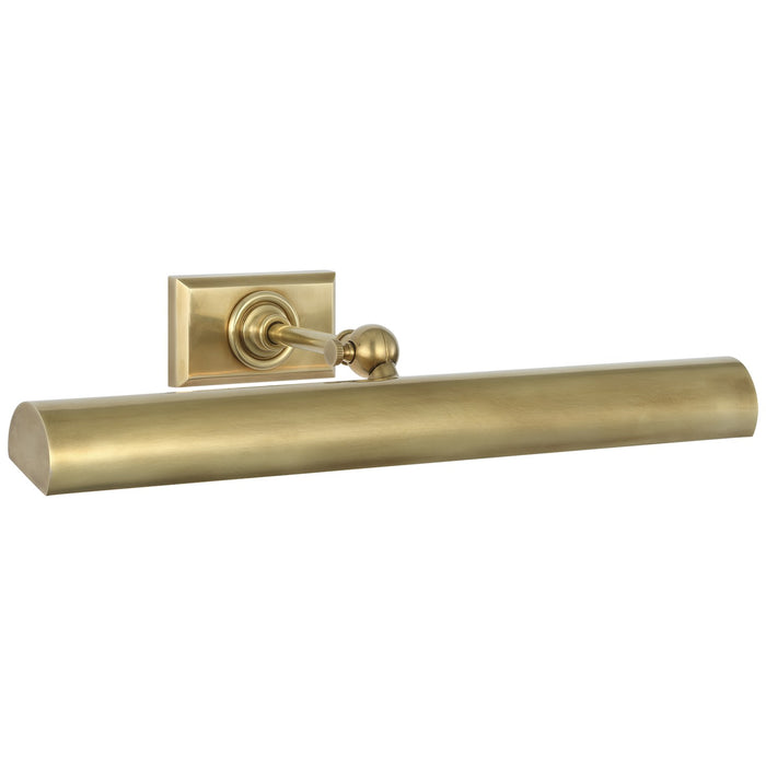 Visual Comfort Signature - CHD 2702AB-CL - LED Picture Light - Cabinet Maker - Antique-Burnished Brass