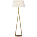 Visual Comfort Signature - IKF 1406GI-L - LED Floor Lamp - Cesta - Gilded Iron
