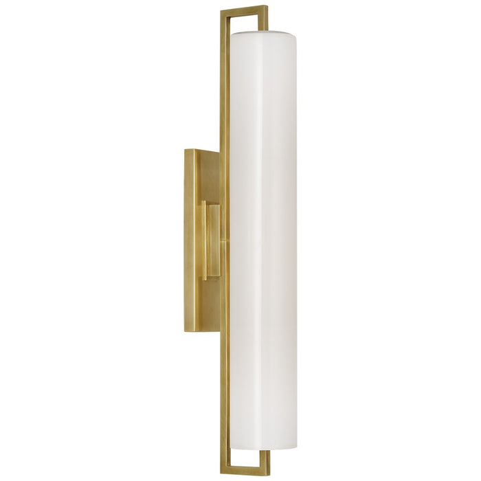 Visual Comfort Signature - IKF 2522HAB-WG - LED Bath Sconce - Bowen - Hand-Rubbed Antique Brass