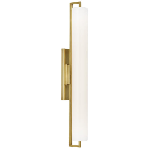 Visual Comfort Signature - IKF 2524HAB-WG - LED Bath Sconce - Bowen - Hand-Rubbed Antique Brass