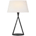 Visual Comfort Signature - IKF 3406AI-L - LED Table Lamp - Cesta - Aged Iron