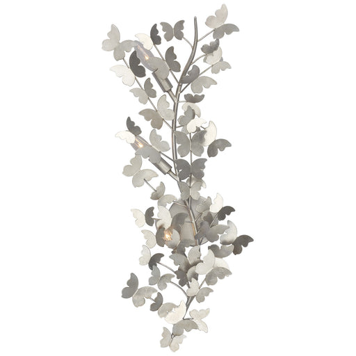 Visual Comfort Signature - JN 2503BSL - LED Wall Sconce - Farfalle - Burnished Silver Leaf