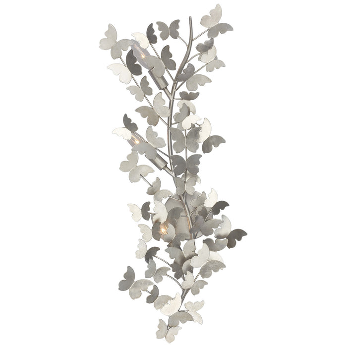 Visual Comfort Signature - JN 2503BSL - LED Wall Sconce - Farfalle - Burnished Silver Leaf