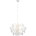Visual Comfort Signature - JN 5035BSL-FG - LED Chandelier - Gianna - Burnished Silver Leaf