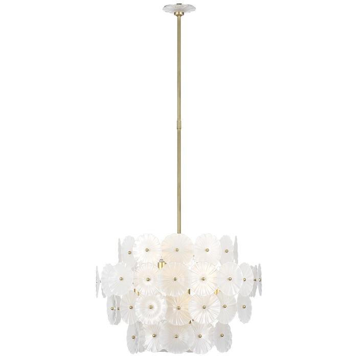Visual Comfort Signature - JN 5035G-FG - LED Chandelier - Gianna - Gild