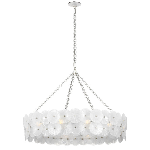 Visual Comfort Signature - JN 5037BSL-FG - LED Chandelier - Gianna - Burnished Silver Leaf