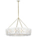 Visual Comfort Signature - JN 5037G-FG - LED Chandelier - Gianna - Gild