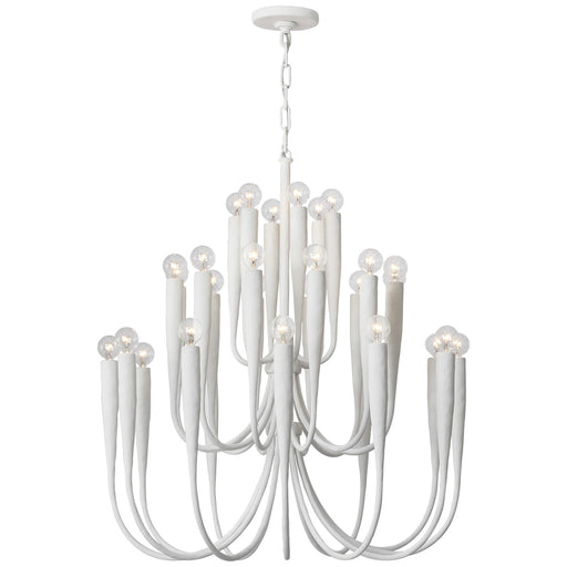 Visual Comfort Signature - JN 5073PW - LED Chandelier - Acadia - Plaster White