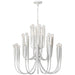Visual Comfort Signature - JN 5073PW - LED Chandelier - Acadia - Plaster White
