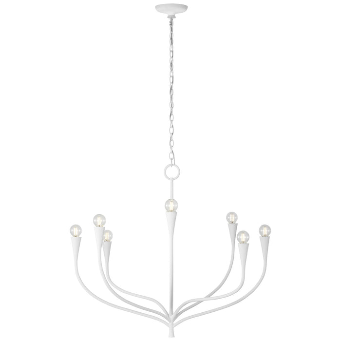 Visual Comfort Signature - JN 5185PW - LED Chandelier - Marini - Plaster White