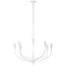 Visual Comfort Signature - JN 5185PW - LED Chandelier - Marini - Plaster White