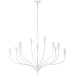 Visual Comfort Signature - JN 5187PW - LED Chandelier - Marini - Plaster White