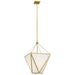 Visual Comfort Signature - JN 5260HAB-WG - LED Lantern - Lorino - Hand-Rubbed Antique Brass