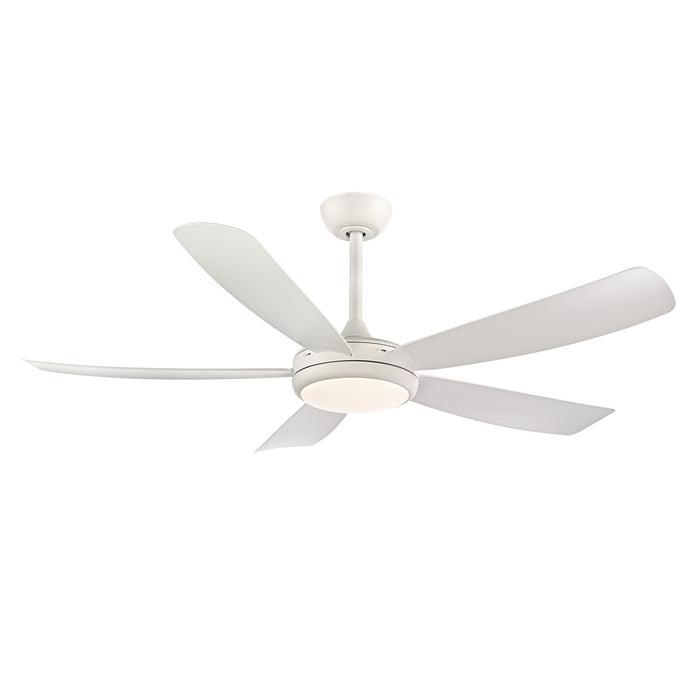 Millennium - 1010WLED-MWW-MWW - 52" Ceiling Fan - Airstra - Matte White