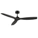 Millennium - 1075MBK-MBK - 52" Ceiling Fan - Cirova - Matte Black