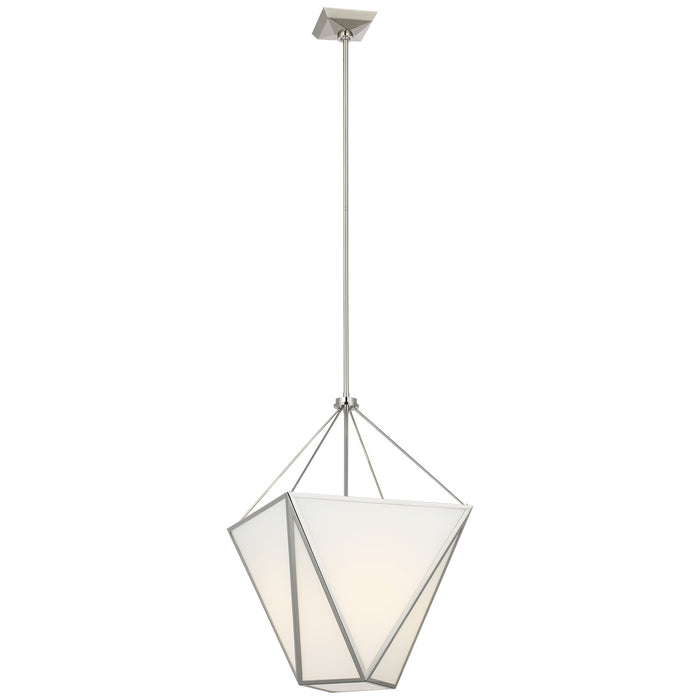 Visual Comfort Signature - JN 5260PN-WG - LED Lantern - Lorino - Polished Nickel