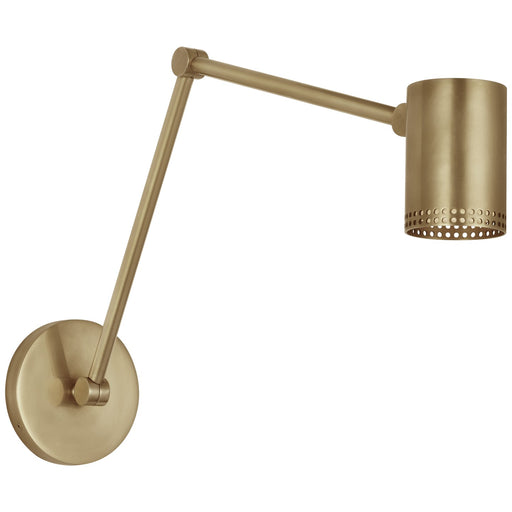 Precision LED Library Light Antique-Burnished Brass