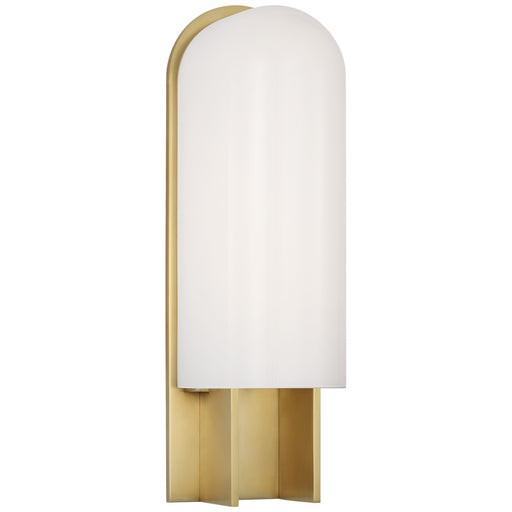 Trouve LED Wall Sconce Antique-Burnished Brass
