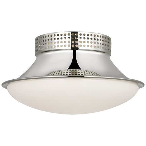 Visual Comfort Signature - KW 4057PN-WG - LED Flush Mount - Precision - Polished Nickel