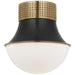 Visual Comfort Signature - KW 4058AB/BZ-WG - LED Flush Mount - Precision - Antique-Burnished Brass and Bronze
