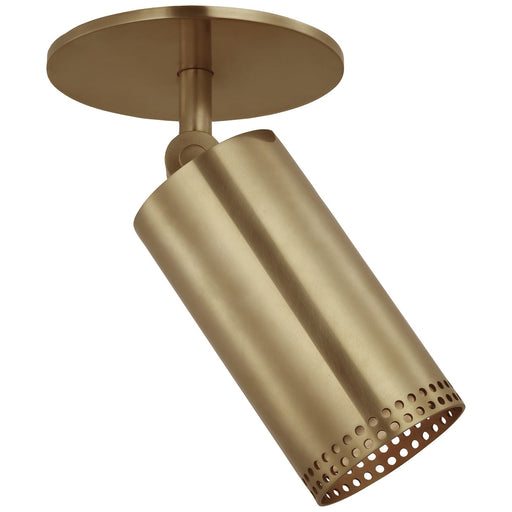 Visual Comfort Signature - KW 4059AB - LED Flush Mount - Precision - Antique-Burnished Brass