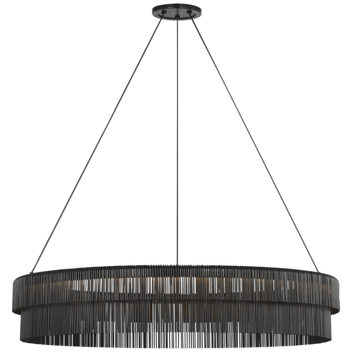 Visual Comfort Signature - KW 5060AI - LED Chandelier - Differo - Aged Iron