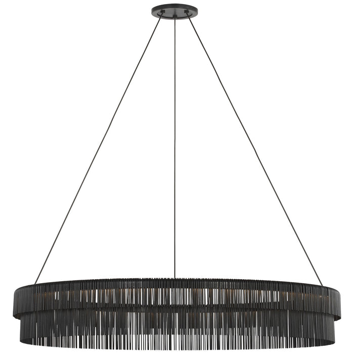Visual Comfort Signature - KW 5061AI - LED Chandelier - Differo - Aged Iron