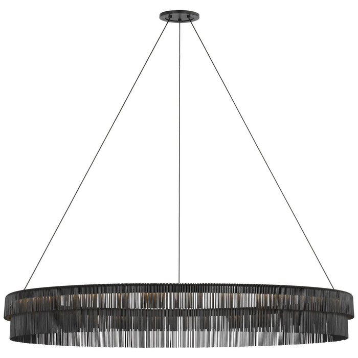 Visual Comfort Signature - KW 5062AI - LED Chandelier - Differo - Aged Iron