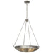 Visual Comfort Signature - MF 5210PWT-MG - LED Chandelier - Quinn - Pewter