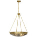 Visual Comfort Signature - MF 5210SB-MG - LED Chandelier - Quinn - Soft Brass