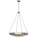 Visual Comfort Signature - MF 5212PWT-MG - LED Chandelier - Quinn - Pewter
